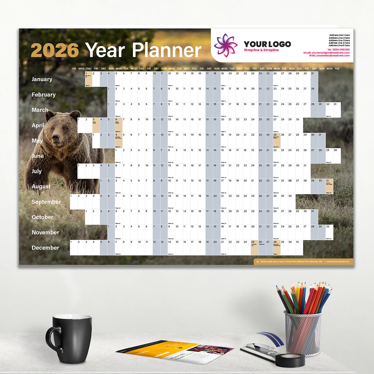 Apex Predators Year Planner