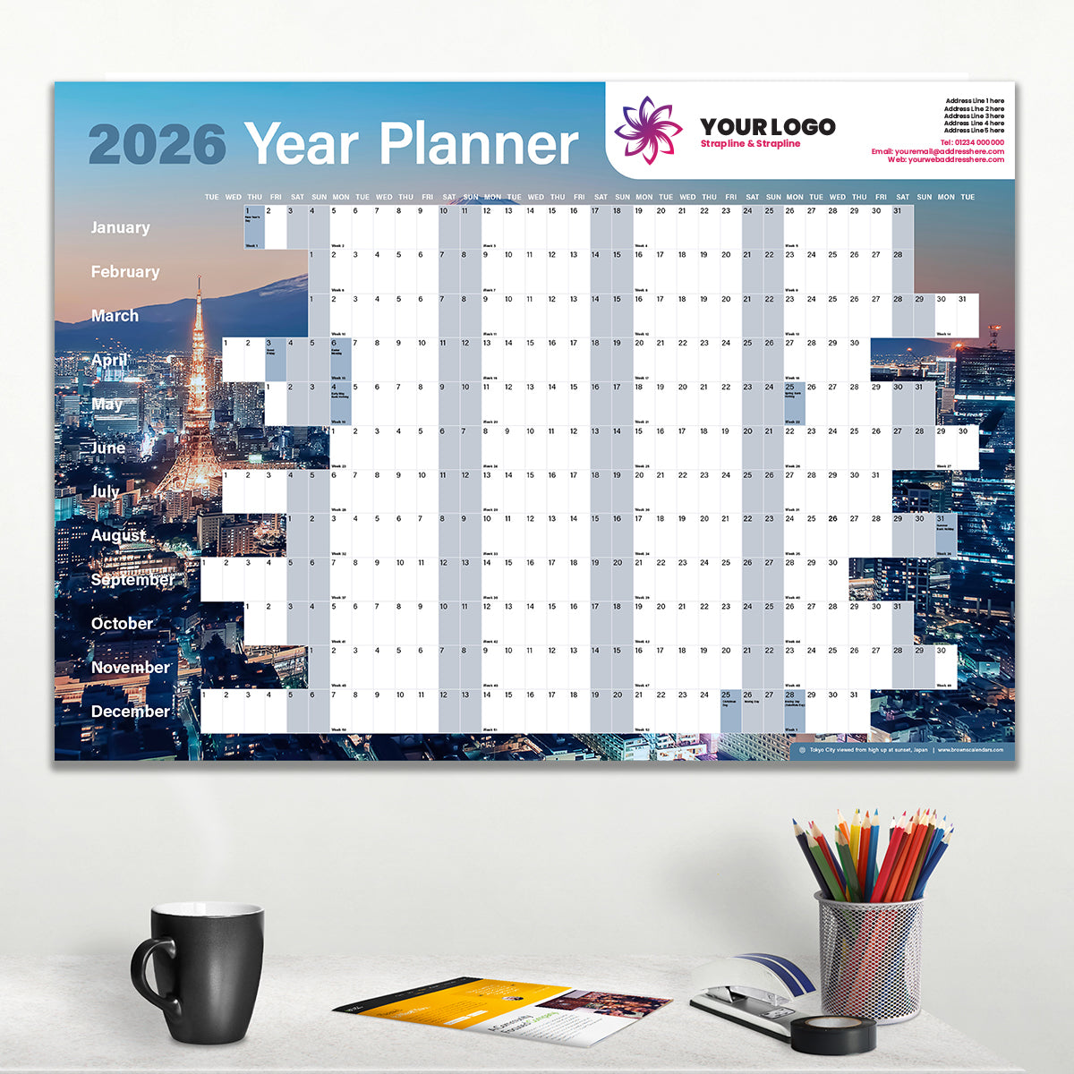 Cities of the World Year Planner