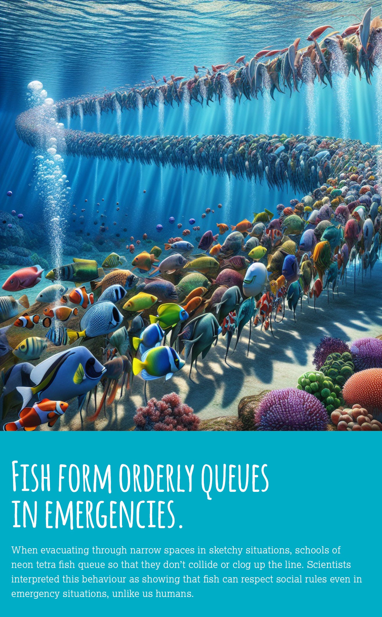 fish-form-orderly-queues-in-emergencies