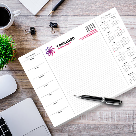 A3 Weekly Planner