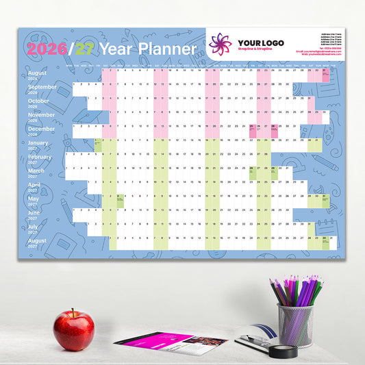 School Days Academic Year Planner