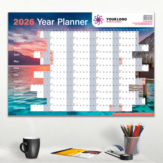Tropical Paradises Year Planner