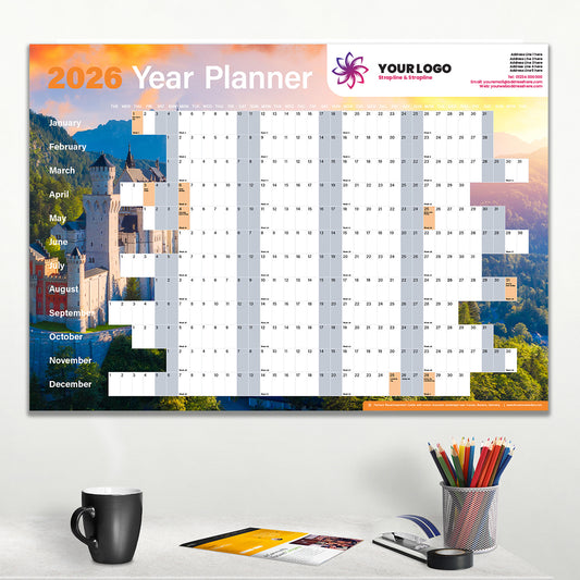Enchanting Castles Year Planner