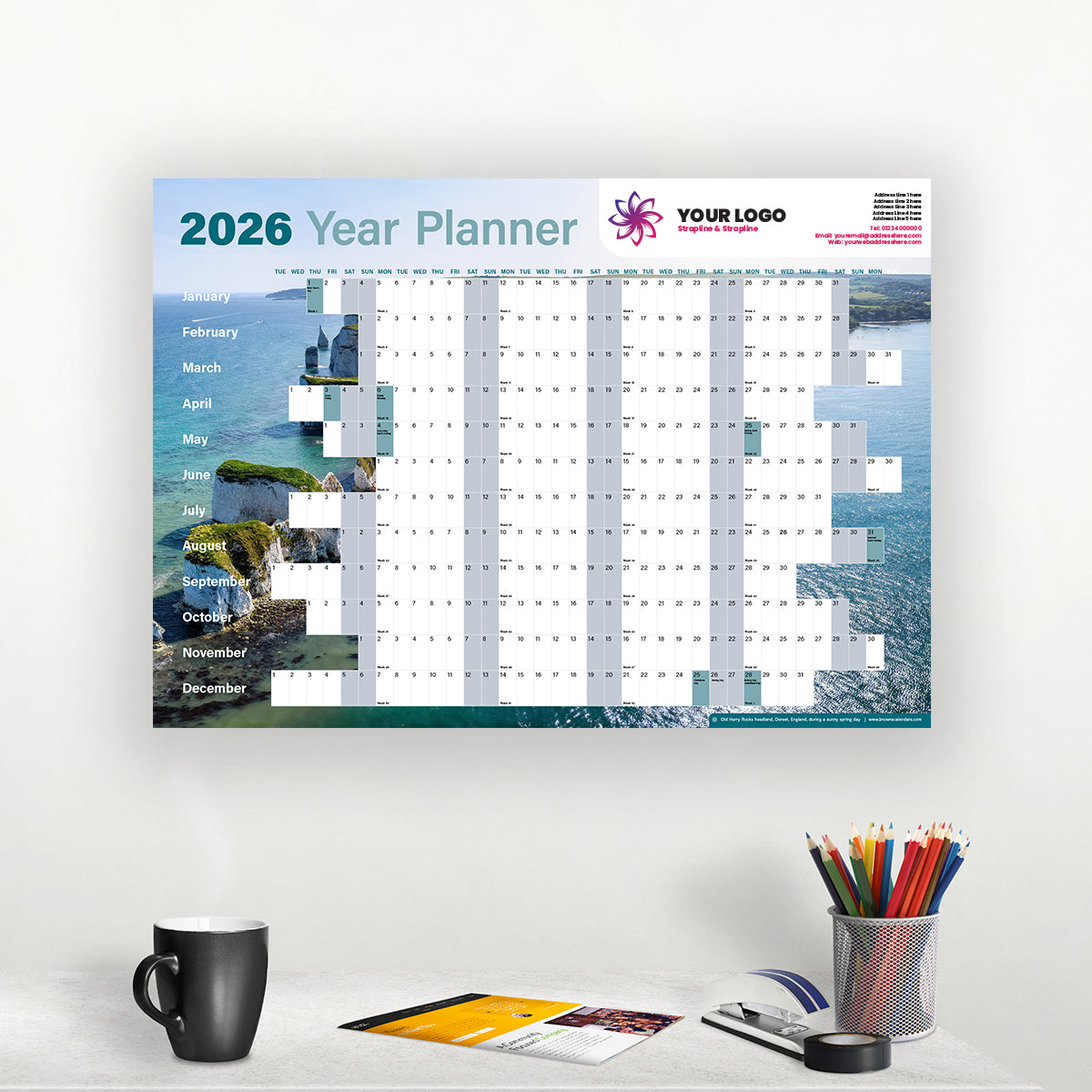 British Isles Year Planner