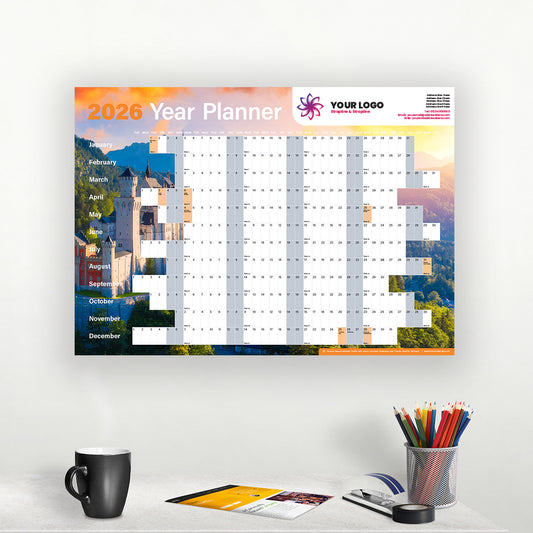 Enchanting Castles Year Planner