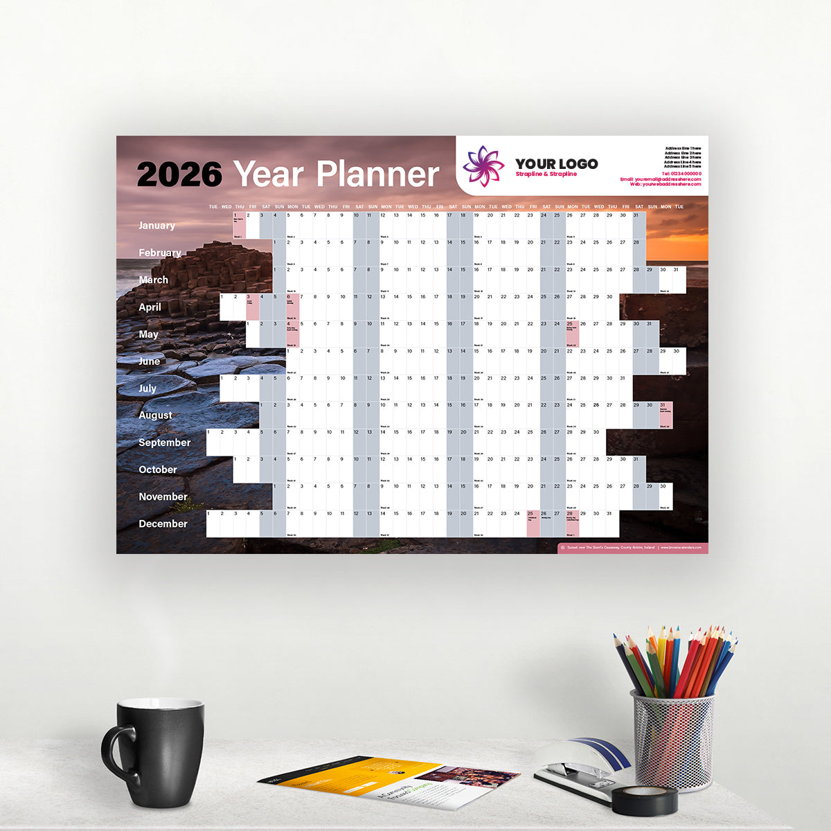 Incredible Ireland Year Planner