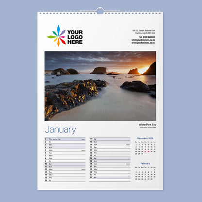 British Isles 2026 Wall Calendar