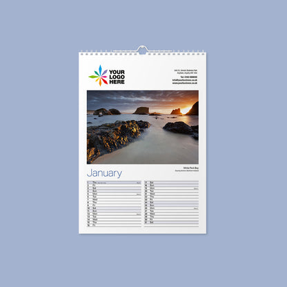 British Isles Wall Calendar