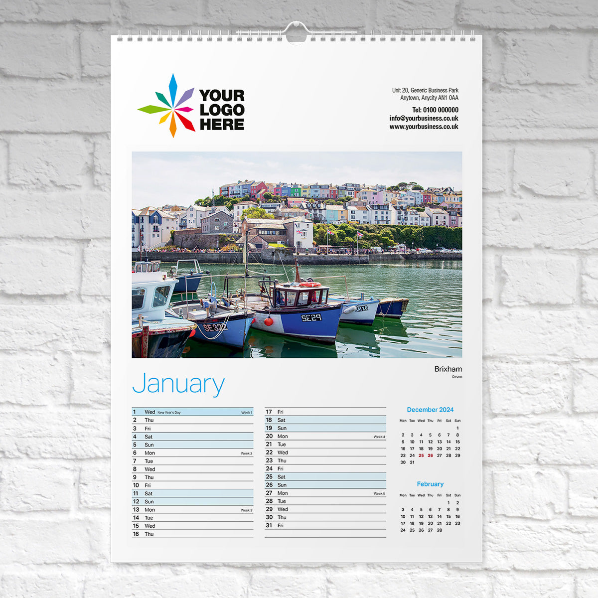 By the Sea Wall Calendar Browns Calendars