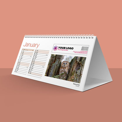 British Wildlife Desk Calendar