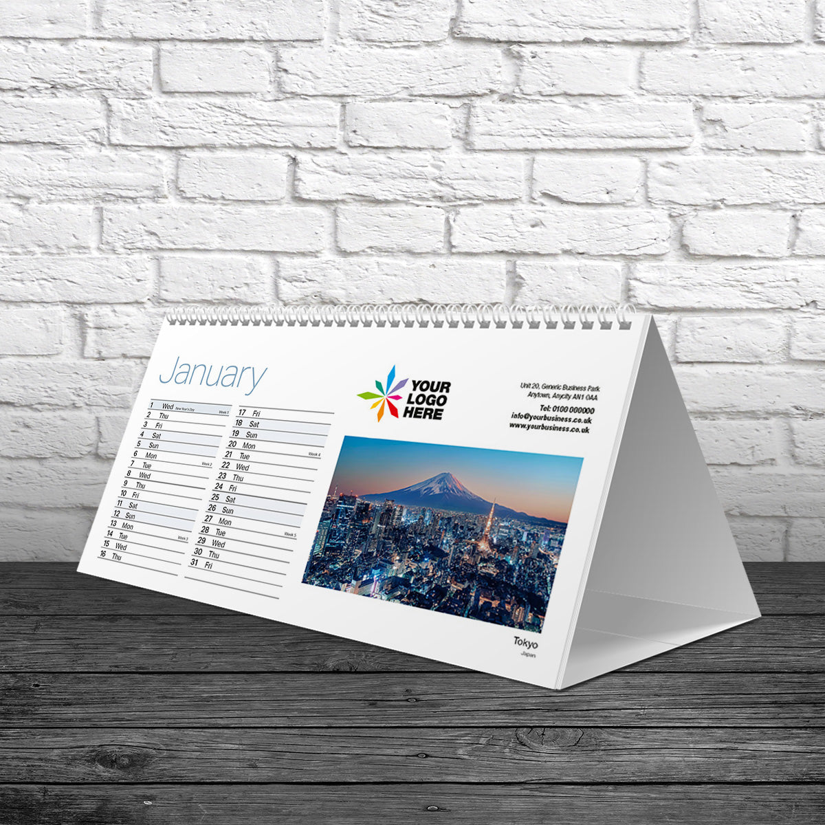 Cityscapes-Large-Desk-Calendar