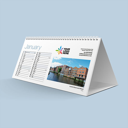 city walks desk calendar