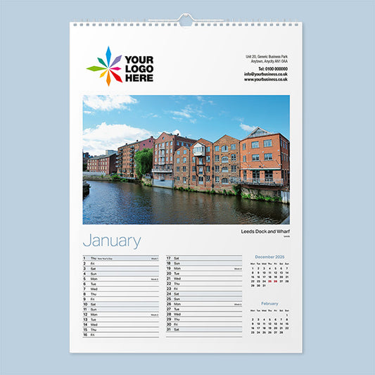 City Walks Wall Calendar