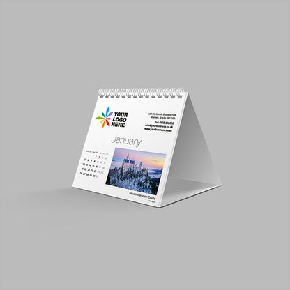 Enchanting Castles Desk Calendar