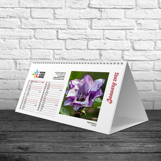 Fabulous Flowers Desk Calendar