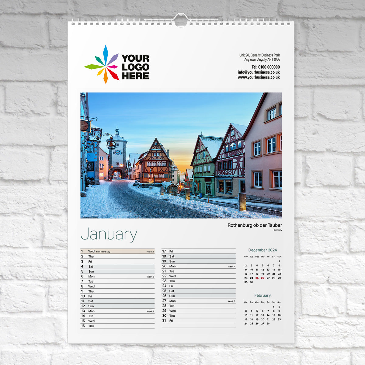 Historic-Europe-Large-Wall-Calendar