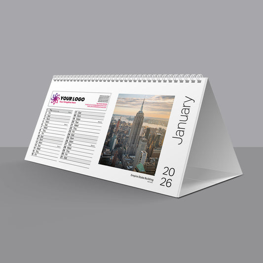 Iconic Buildings Desk Calendar