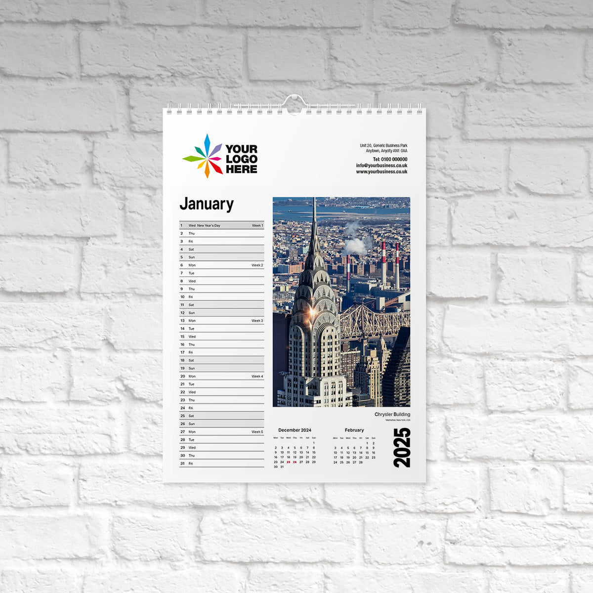 Iconic-Buildings-Small-Wall-Calendar