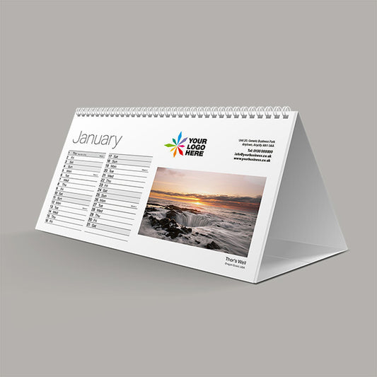 Natural Wonders 2026 Desk Calendar
