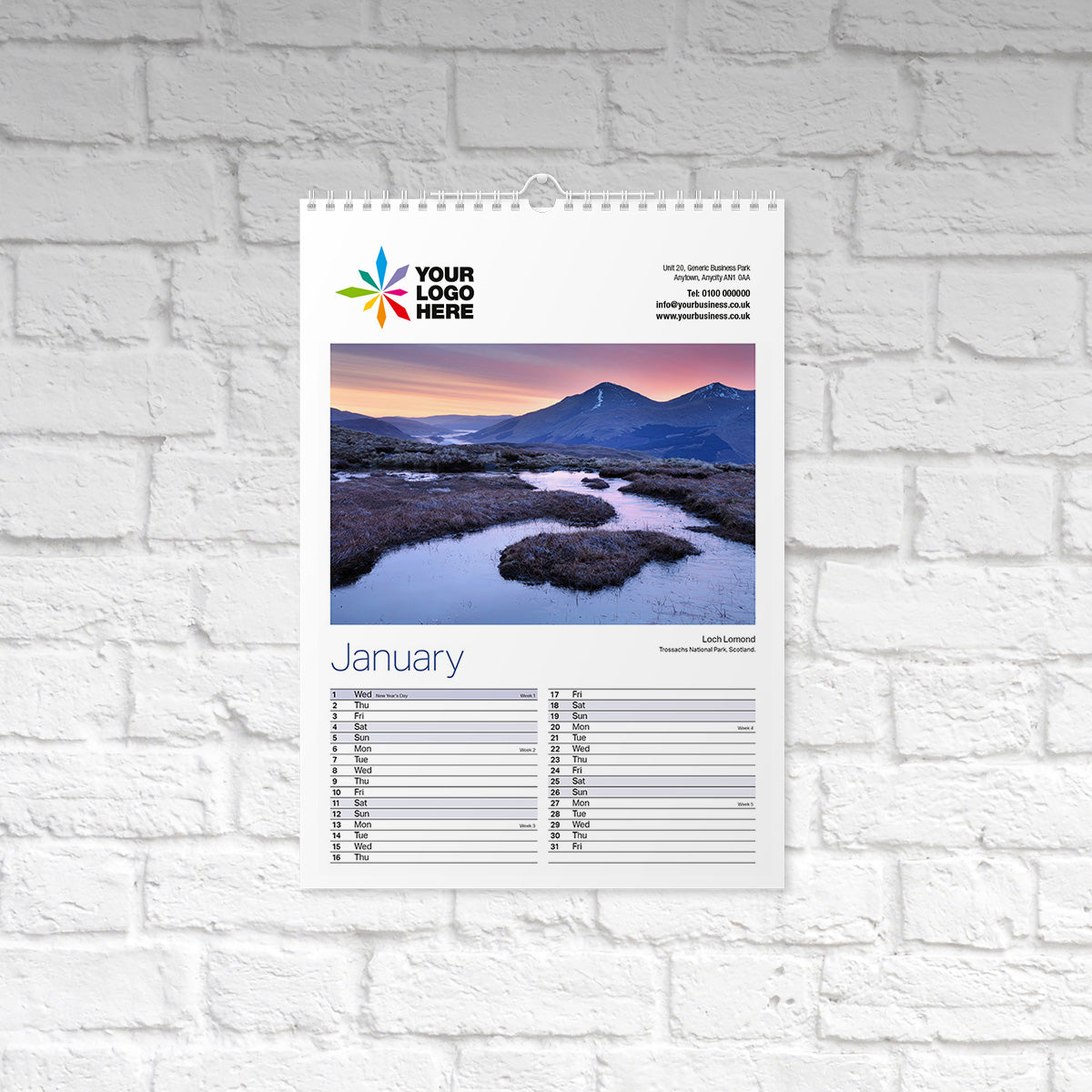 Stunning-Scotland-Small-Wall-Calendar