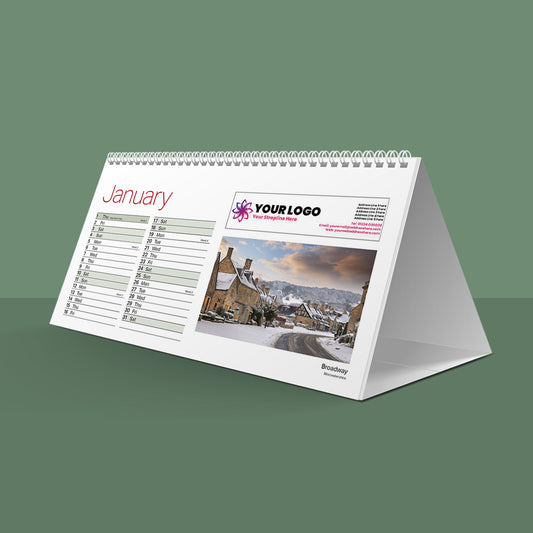 Villages & Towns of the UK Desk Calendar