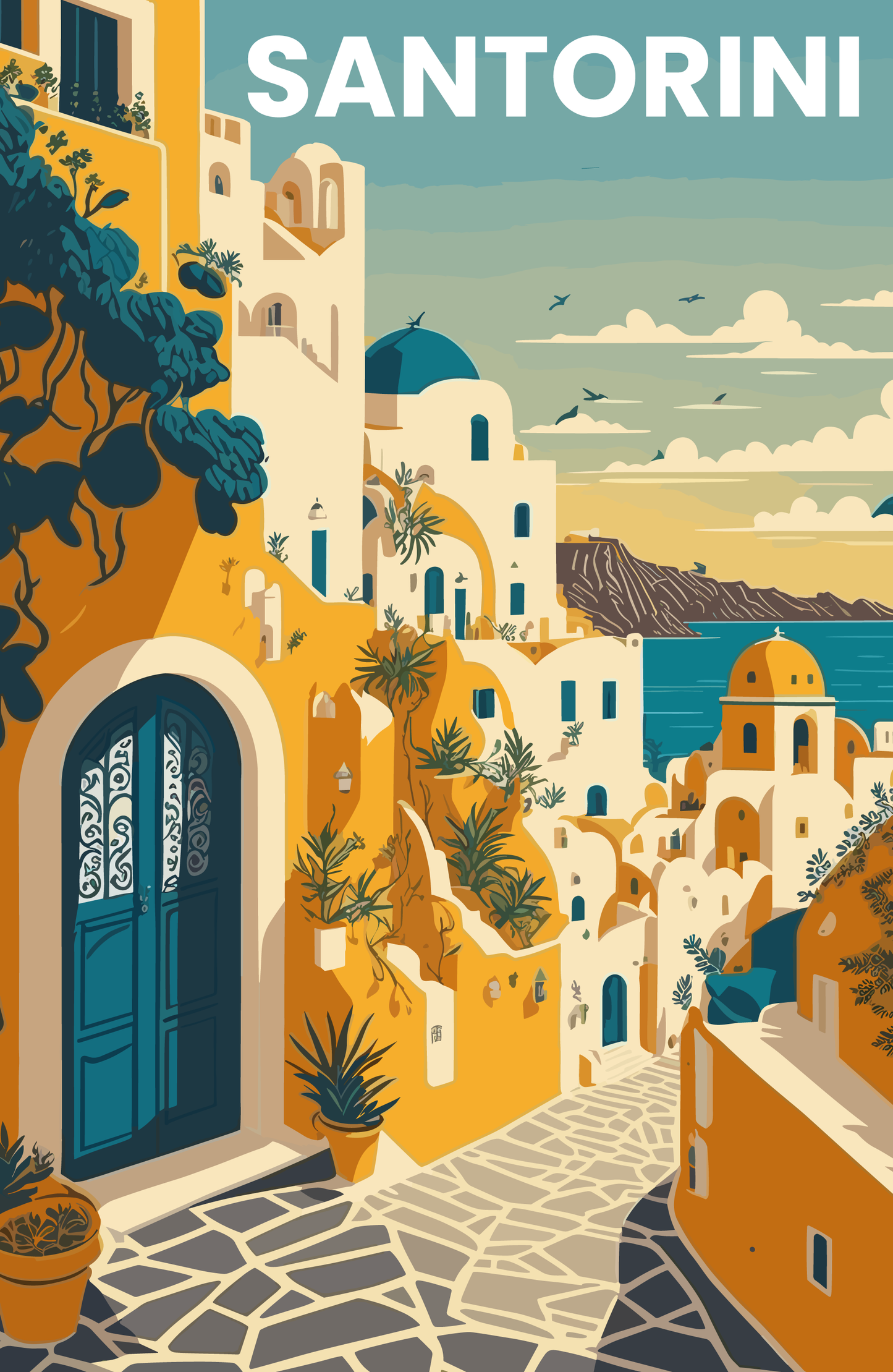 Santorini-Calendar